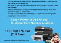 Canon Printer Support Number 1800875393 Australia image 1